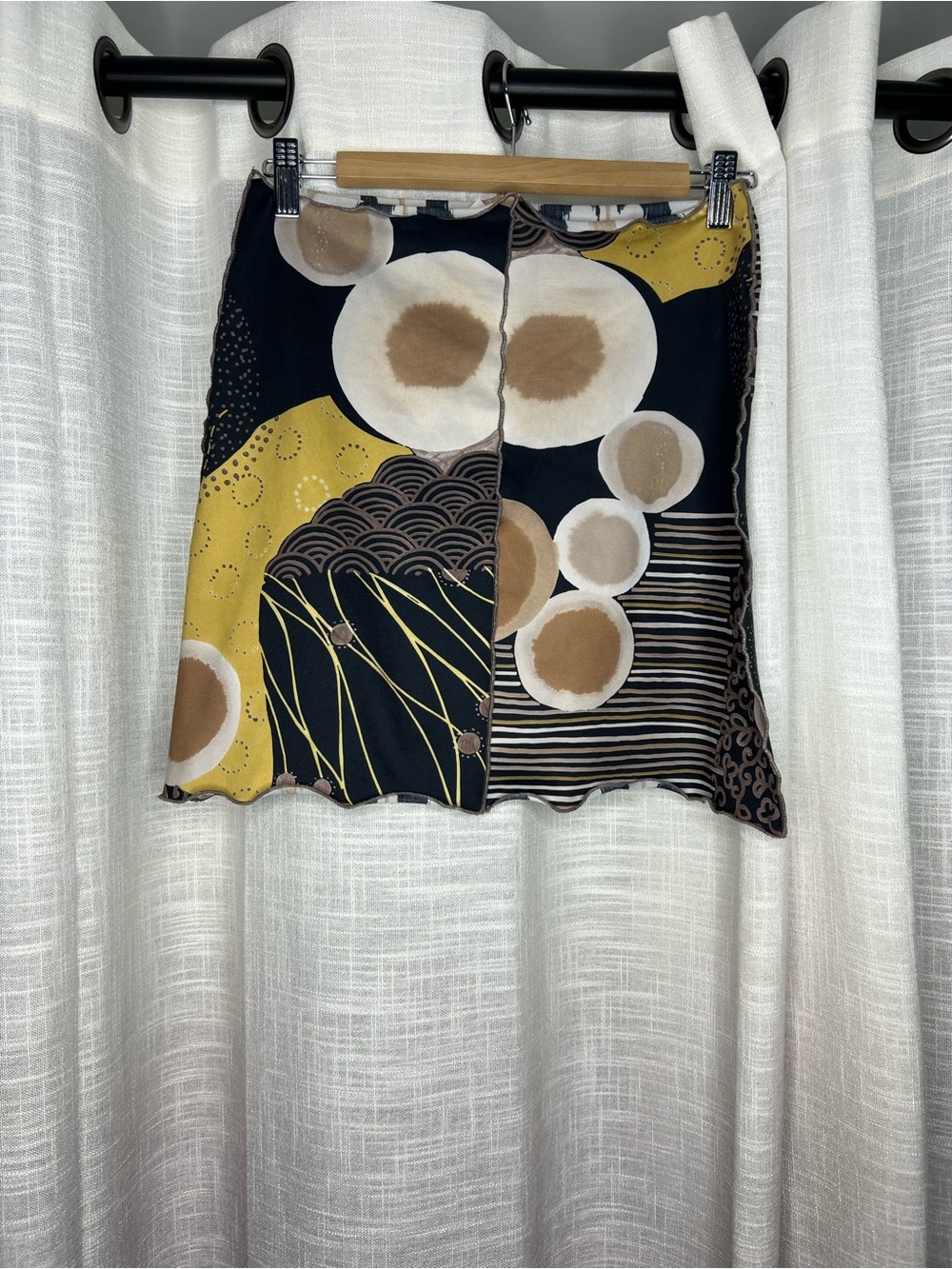 Haystacks Patterned Reversible Skirt